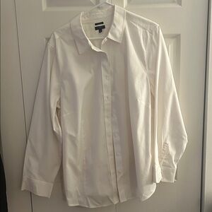 Talbots Women’s Button Up White Shirt